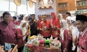 Beri Semangat Petani dan Nelayan, Wabup dan Ketua DPRD Basel Hadir di Acara Penas XVI 2023