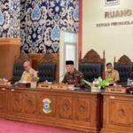 Rapat Paripurna kesembilan IX Masa Persidangan III Dipimpin Ketua DPRD Pangkalpinang Abang Hertza