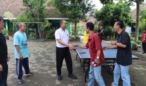 Guna Tingkatkan Persaudaraan Kuatkan Silaturahmi Polres Metro Gelar Olahraga Tenis Meja Bersama Tokoh Agama