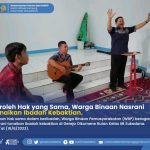 Jalankan Ibadah Menurut Kepercayannya, Rutan Kelas II Sukadana Berikan Hak yang Sama pada WBP