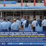 Abdul Aziz Kepala Rutan Kelas IIB Sukadana Intruksikan jajaran KPR dan Subsi Terus Tingkatkan Keamanan dan Kualitas WBP
