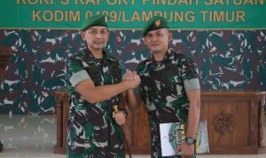 Dandim 0429/Lamtim Kembali Lepas Prajurit Terbaik Pindah Satuan