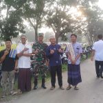Berikan Rasa Aman, Babinsa Way Jepara Pengamanan Sholat Idul Adha 1444 H