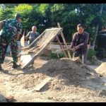 Babinsa Koramil 2307/Ciwandan, Karbak Pembangunan Rumah warga