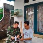 Babinsa Koramil 2306/Mancak, Puan Ter Mendata Jumlah Petani