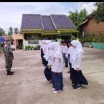 Babinsa Koramil 2307/Ciwandan, Bintahwil Memberikan Materi PBB Dasar