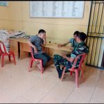 Babinsa Koramil 2306/Mancak, Komsos Membahasa Penyaluran Bantuan Beras