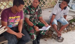 Babinsa Koramil 2306/Mancak, Puan Ter Pendataan Tentang Demografi Kewilayahan