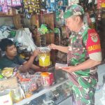 Babinsa Koramil 2302/Bojonegara, Puan Ter Pendataan Harga Minyak Goreng