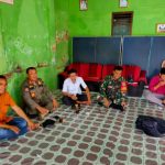 Babinsa Koramil 2305/Cinangka, Komsos Membahas Tentang Penegakan Siskamling