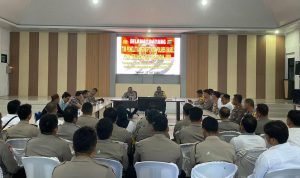 Tim STIK-PTIK Lemdiklat Polri lakukan Penelitian Penanganan Konflik Politik di Polres Bangka Selatan