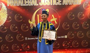 Kelurahan Karang Asem Meraih Anugerah Pararegal Justice Award