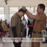 Pj. Gubernur Suganda Tantang 42 Peserta Pelatihan Berbasis Kompetensi BLK Kep. Babel Mampu Bersaing 