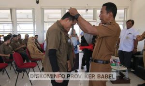 Pj. Gubernur Suganda Tantang 42 Peserta Pelatihan Berbasis Kompetensi BLK Kep. Babel Mampu Bersaing 