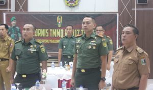 Dandim 0429/Lamtim Ikuti Rakornis TMMD ke -117 Secara Virtual