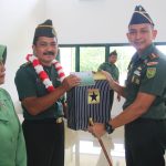 Dandim 0429/Lamtim Pimpin Upacara Wisuda Purnawira dan Korps Raport Pindah Satuan