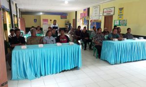 Persiapan Pilkades Serentak, Babinsa Hadiri Rapat Pembentukan Panitia