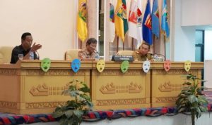 Kusnardi Asisten Perekonomian dan Pembangunan Prov Lampung Pimpin Rakoor Penyelenggaraan K-Fest 2023