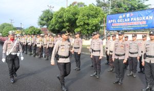 Kapolres Metro Pimpin Gelar Pasukan Ops Patuh Krakatau 2023