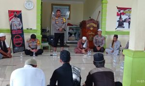 Guna Menjaga Kamtibmas, Polres Bangka Selatan Gelar Sambang Rohani di Rumah Ibadah