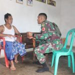 Panggilan Jiwa, Tim Kesehatan Satgas TMMD 117 Kodim 0429/Lamtim Sigap Obati Warga