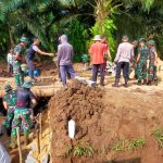 Permudah Akses, Satgas TMMD 117 Terus Kebut Pembangunan Gorong-gorong