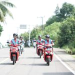 PLN Touring Motor Listrik, Mengajak Masyarakat Menggunakan Motor Listrik untuk Mendukung Net Zero Emission (NZE) Tahun 2060
