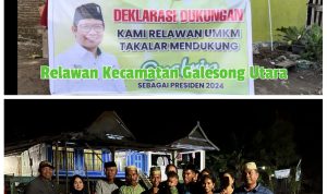 Sejumlah Warga Kec-Marbo dan Galut Kab-Takalar Deklarasi Siap Dukung Gus Muhaimin Jadi Presiden RI 2024