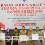 Pj Gubernur Suganda Buka Rakor PPID Prov. Kepulauan Bangka Belitung
