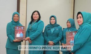 Pj Ketua TP PKK Maya Suganda Apresiasi Berbagai Kegiatan Peringatan HKG PKK ke- 51 Kab. Bangka