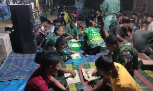 Peringati Tahun Baru Islam 1445 H, Satgas TMMD 117 Gelar Do’a Bersama