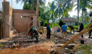 Peduli Keamanan Lingkungan, Satgas TMMD 117 Bangun 3 Unit Poskamling