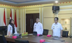 Wagub Lampung Chusnunia Ikuti Rapat Koordinasi Nasional Pengawasan Intern Pemerintah Tahun 2023 Secara Virtual