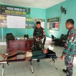 Atasi Kesulitan Rakyat, Satgas Kesehatan TMMD 117 Door To Door Obati Warga