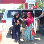 PKM Pattassang,Turunkan Timnya Jemput Nur Afiah, untuk Diantar Kontrol di RSUD Pajonga