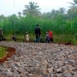 Progres Pembangunan Jalan Onderlagh TMMD Kodim 0429/Lamtim Semakin Nyata