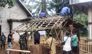 Selain Sumur Bor, TMMD Kodim 0429/Lamtim Bangun Tempat Wudhu dan MCK