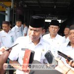 Pj Gubernur Suganda Bertakziah, Sampaikan Duka Cita Wafatnya Nico Plamonia