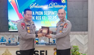 Kapolda Sulsel Menerima Rombongan Peserta PKDN Sespimti Polri Dikreg ke 32 T.A 2023