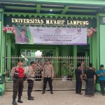 Polisi Berikan Pengamanan Konferwil XI NU Lampung di Kota Metro