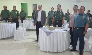 Nobar Live Kasad Award Bersama Dandim 0623/Cilegon