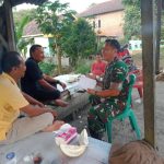 Babinsa Koramil 2306/Mancak, Puan Ter Mendata Jumlah Pedagang Buah