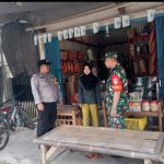 Babinsa Koramil 2305/Cinangka, Puan Ter Pendataan Stock Sembako