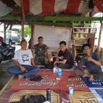 Babinsa Koramil 2301/Cilegon, Komsos Membahas Tentang Keamanan dan Siskamling