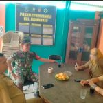 Babinsa Koramil 2303/Pulomerak, Komsos Membahas Program Kerja