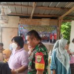 Babinsa Koramil 2303/Pulomerak, Puan Ter Pendampingan Pengobatan Gratis