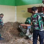 Babinsa Koramil 2303/Pulomerak, Bintahwil Terkait Limbah Sampah Organik