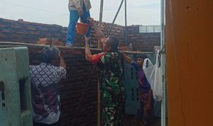 Babinsa Koramil 2307/Ciwandan, Karbak Pembangunan Posyandu