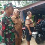 Babinsa Koramil 2303/Pulomerak, Puan Ter Pengecekan Rumah Kontrakan