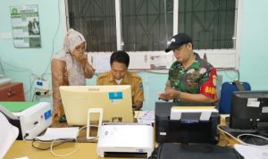 Babinsa Koramil 2304/Anyer, Puan Ter Pendataan Luas Daerah